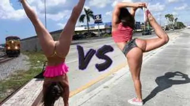BANGBROS - 大屁股山羊之戰：Abella Danger VS Kelsi Monroe